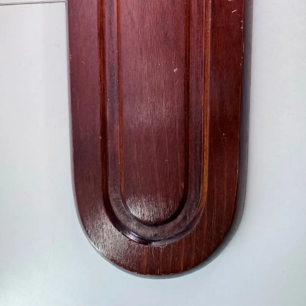Vintage Wooden Candle Wall Sconces 15” Tall Primitive